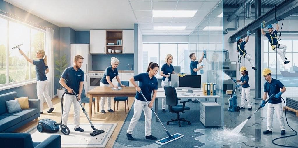 Siivouspalvelua reippaalla otteella